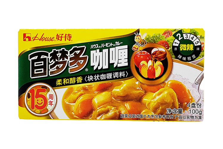 HOUSE BAI MENG DUO CURRY PASTE (MILD) 100G